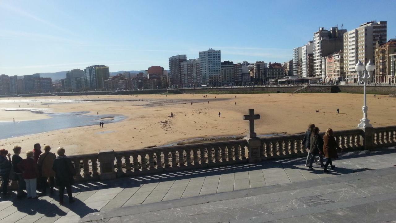 Appartamento La Casa De Alba Gijón Esterno foto