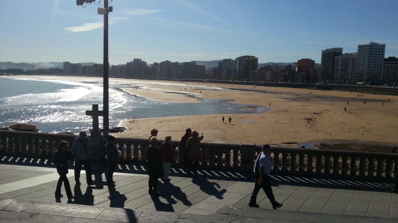 Appartamento La Casa De Alba Gijón Esterno foto