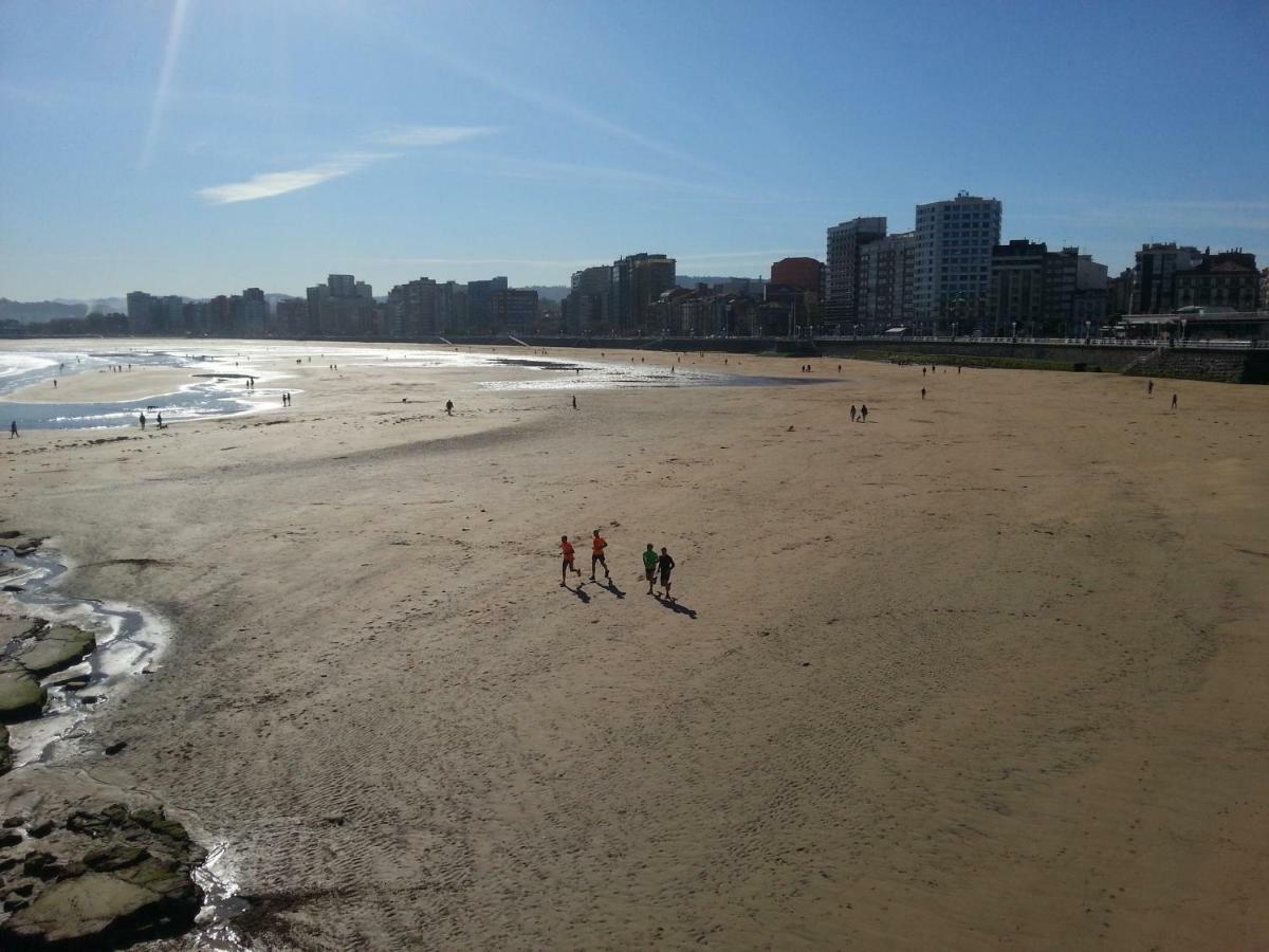 Appartamento La Casa De Alba Gijón Esterno foto