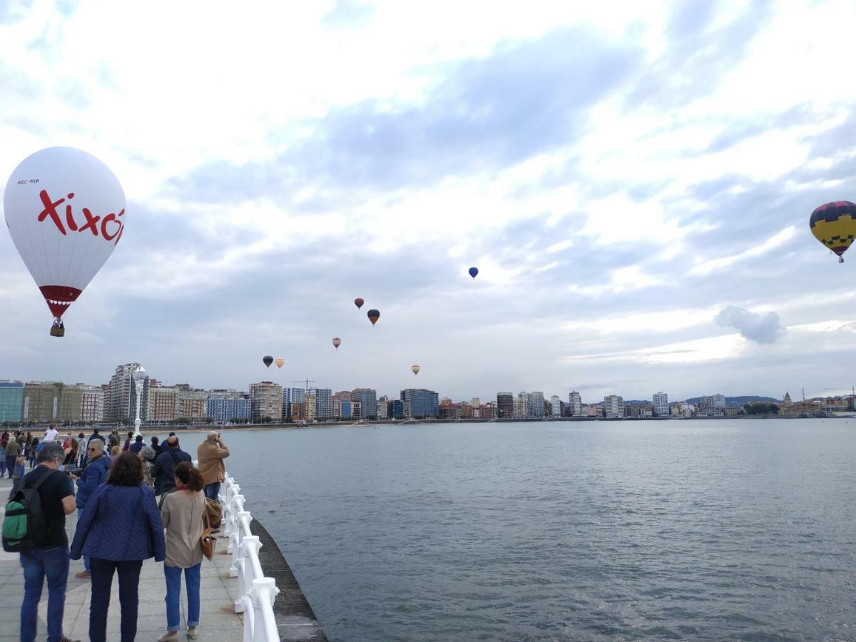 Appartamento La Casa De Alba Gijón Esterno foto